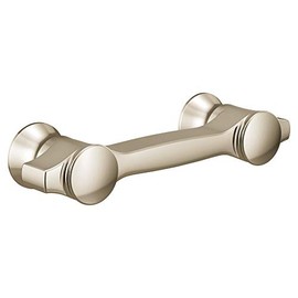 Moen YB0307NL Flara Decorative Cabinet Drawer Pull with 3-Inch Centers, Polished Nickel