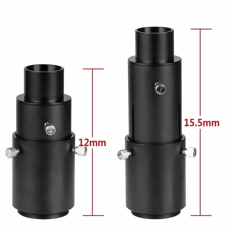 SOLOMARK 1.25 inch variable telescopic camera adapter for primary focus