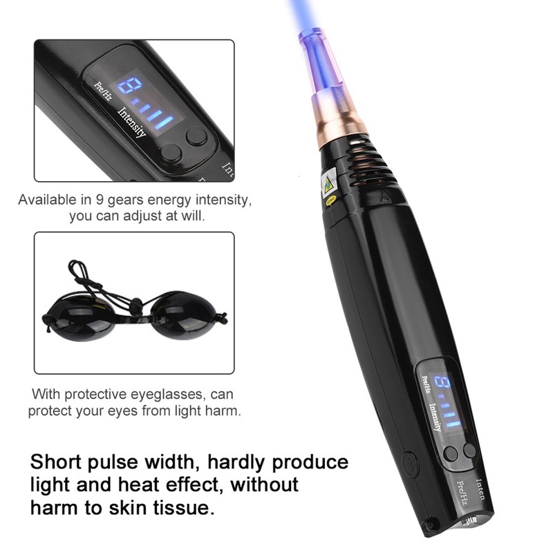 Blue Light Picosecond Pen Scar Tattoo Removal Pen For Melanin