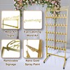 jvsufuik Champagne Wall Holder for Party, Rolling Champagne Tower Stand