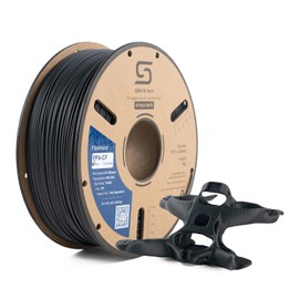 Siraya Tech Fibreheart PPA-CF 3D Printing Filament: Industrial-Grade Carbon Fiber Nylon, Superior Strength & Heat Resistance PAHT-CF (1kg, Black)