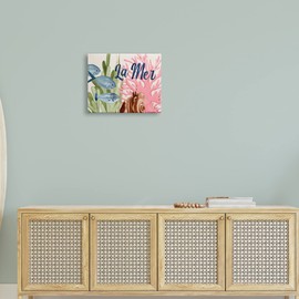 Stupell Industries La Mer Fish Shallow Sea Shell Coral Algae, Design by Annie Warren