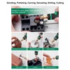 Electric Grinding Pen Rechargeable Cordless Grinder 5 Gears Speed Regulation