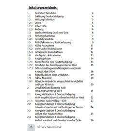 Die kleine Dekubitusfibel: Arbeitshilfe zum Umgang mit Druckschädigungen