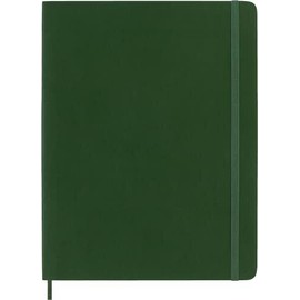 Moleskine Classic XL Notebook Myrtle Green Soft Cover Dotted 192 Pages