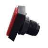 25 Cent Red Push for Credit Arcade LED Button for