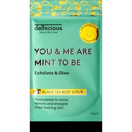 Delhicious Mint Black Tea Body Scrub