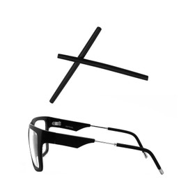 TenDye Replacement Earsocks Temple Sleeve for Oakley NXTLVL OX8028 OO9249 Eyeglasses Frame, Black Rubber Ear Sleeves