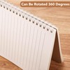 FUYOAL 4 Pack Spiral Notepad A5, 120 Pages 60 Sheets