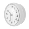 DOITOOL Silent Wall Clock Waterproof Digital Kitchen Clock for Bathroom
