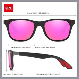 Polarised Sunglasses Mens Women Retro For Summer Travel Holidays Fishing Driving Hiking Ultralight Classic Vintage Sun Glasses UV Protection