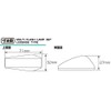 Kitaco 831-0000200 Multi-Turn Signal Set (Rhombus Type/Left and Right 1