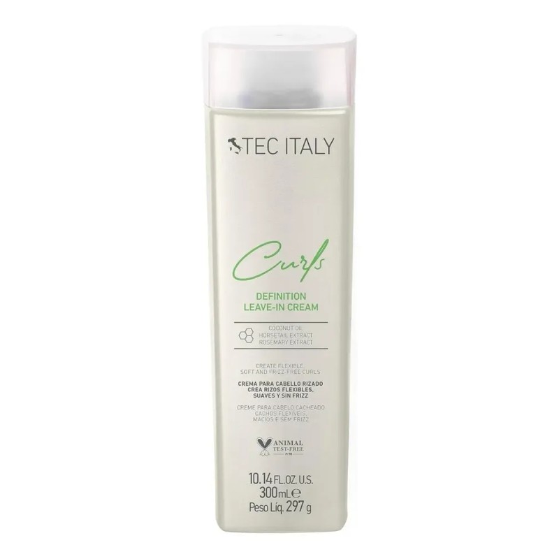 Crema Para Peinar Tec Italy Curls Definidora Rizos 300ml