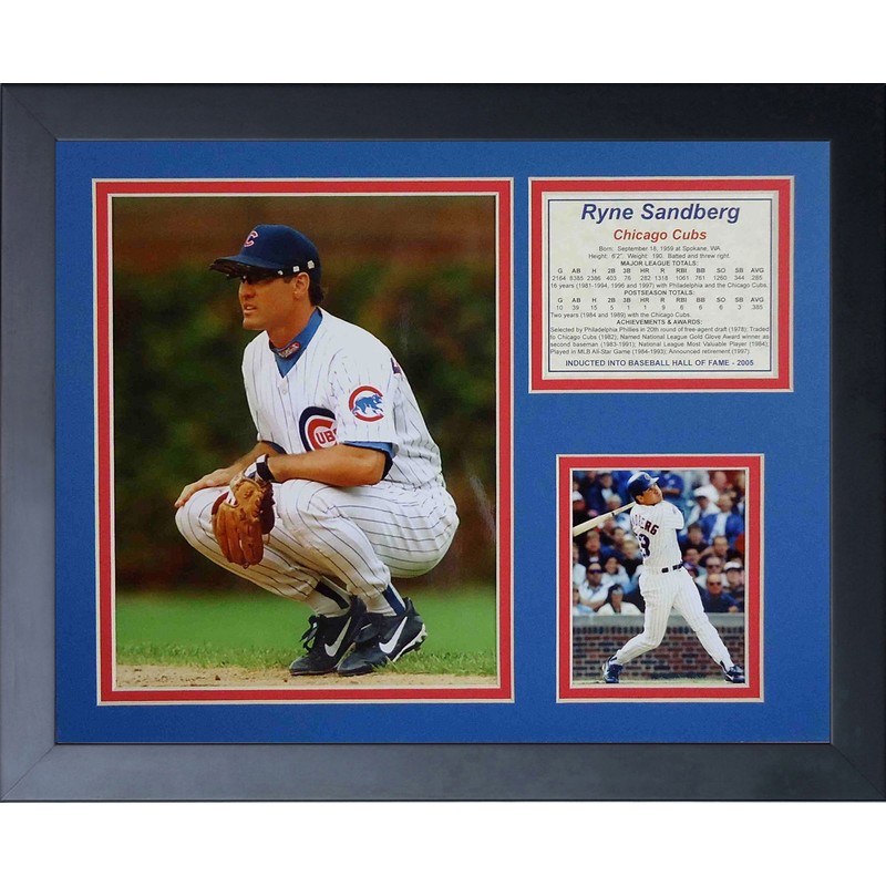 Legends Never Die "Ryne Sandberg" Framed Photo Collage, 11 x