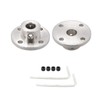 7mm Flange Shaft Fitting 2pcs Rigid Flange Coupling Motor Guide