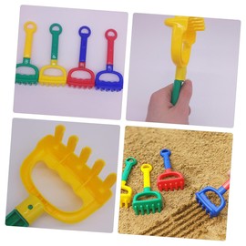 Wakauto Lightweight Portable Boys and Girls Beach Toys Sand Rake Plaything Set for Boys and Girls Outdoor Fun
