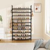 LANTEFUL Tall Shoe Rack for Closet, Large Shoe Organizer 10