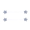 ANCLLO One Pair Star Magnetic Curtain Buckle Silk Holder Tiebacks