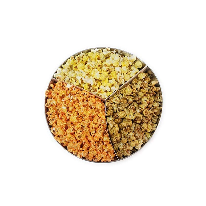 C.R. Frank Popcorn - Gourmet Popcorn Tin, 3.5 Gallon, Christmas