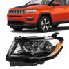 FIONE for Jeep Compass Headlight Assembly Replacement 2017 2018 2019