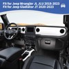 RT-TCZ for Wrangler JL Dash Trim Cover White, Gear Shift