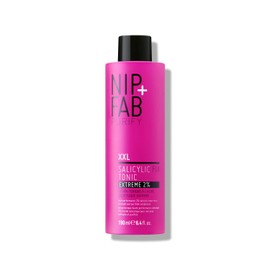 Nip+Fab Salicylic Acid Fix Tonic Extreme 2% for Face with Hyaluronic Acid and Panthenol, BHA Toner for Hydrating, Moisturizing, Toning Skin, Prevent Breakouts, Multi, 6.7 Fl Oz