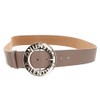 VALENTINO Hampton Pin Buckle Belt W85 Beig/Oro - kürzbar