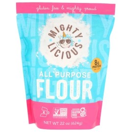 Mightylicious All-Purpose Flour 22 oz (Pack of 6)