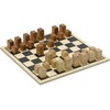 Chess Pieces with Basic Board - Made in USA