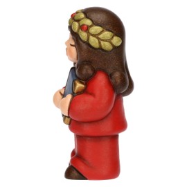 Figura laurea lei in ceramica - Ceramica - 4x3,2x7 cm