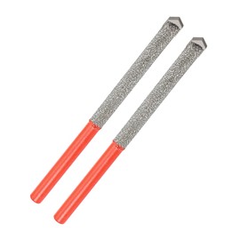 DT-DIATOOL Diamond Mortar Raking Bit - Tuck Pointing Bit with Carbide Tipped for Granite Marble Concrete Masonry Stone Removals Vacuum Brazed Bit (7.2 * 74mm)*2