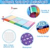 CHUNNIN 4 Pcs Large Educational Math Posters Banner Multiplication Division