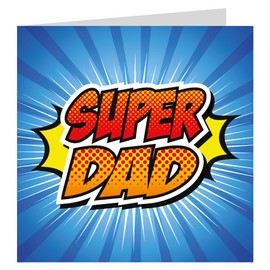 Birthday Card - Super Dad