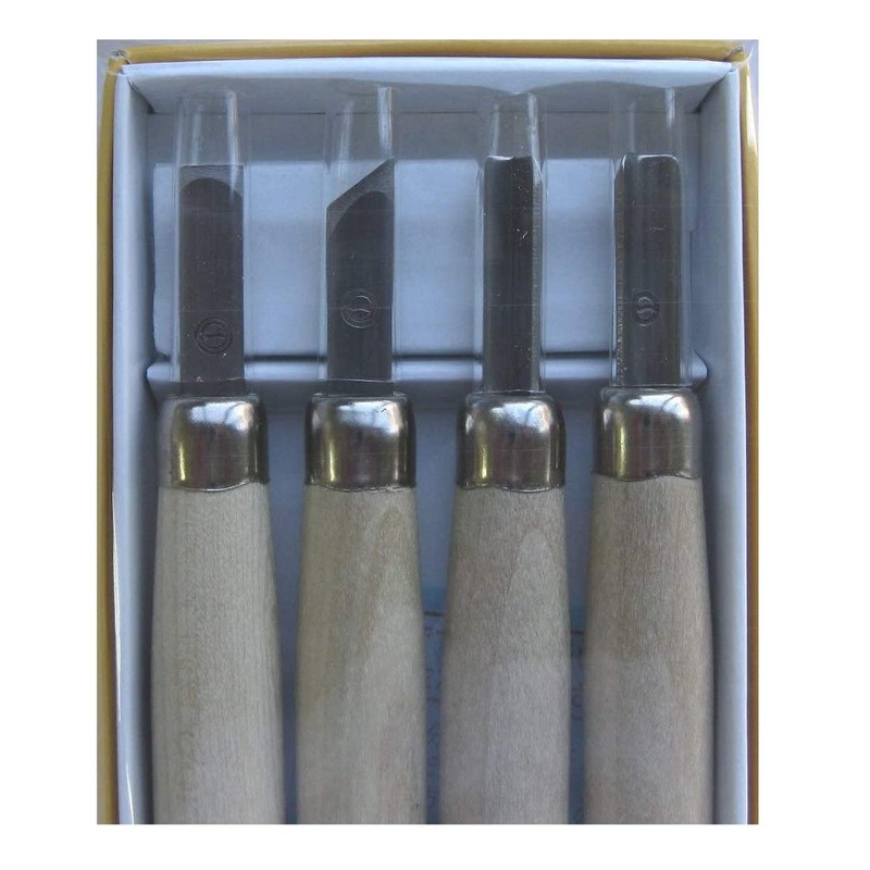 Yoshiharu Cutlery Maruichi Chisel Box Set of 4 T-4