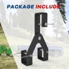 ELITEWILL Wheeled Trash Can Couplers to Hook Multiple Wheeled Trash