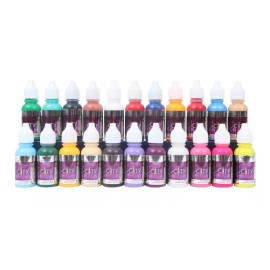 City Nails Kit Para Decoracion Mano Alzada 22 Pzs , City Nails