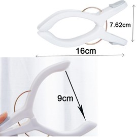 YOUOWO Laundry Pins Large Futon Shears, Rod Pinch, 8 Pcs, Clothespins, Clothespins, Clothespins, Strong Clothespins, Rod Shears, Pinch for Rod, Pinch Futon Shears, Plastic, Room Drying, Outdoor