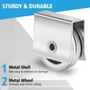 Zonon 10 Pcs Sliding Windows Rollers Assembly Sliding Assembly Cabinet