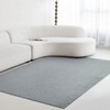CASTLYE Faux Cashmere Area Rug - 3x5 Modern Low Pile