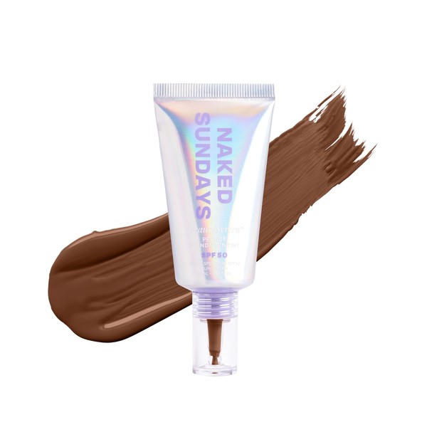 Naked Sundays BeautyScreen SPF 50 Mineral Peptide Foundation Tints, 2-in-1