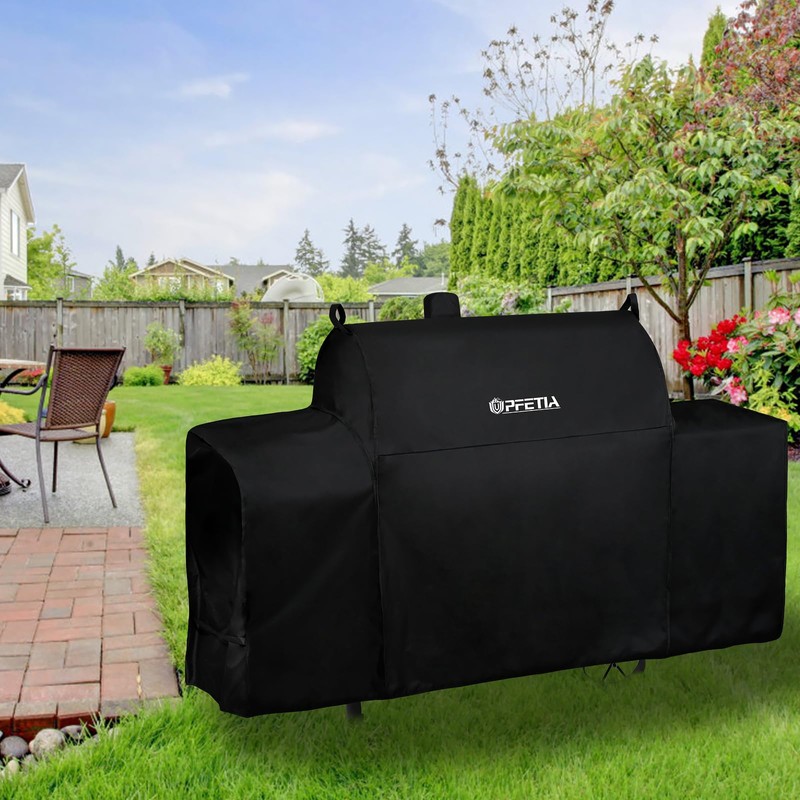 Grill Cover for Oklahoma Joe's Longhorn Combo Smoker, Heavy Duty