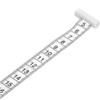 150cm Retractable Body Tape Ruler Accurate Fitness Measure Body Fat