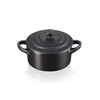 Le Creuset Stoneware Petite Round Casserole, 0.25 L, Matte Black,