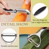 Denipry Vegetable Peeler for Kitchen, Fruit Potato Carrot Apple Peeler,Y