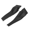 1Pair Front Cowl Extension Trim Cover Black Left Right Windshield