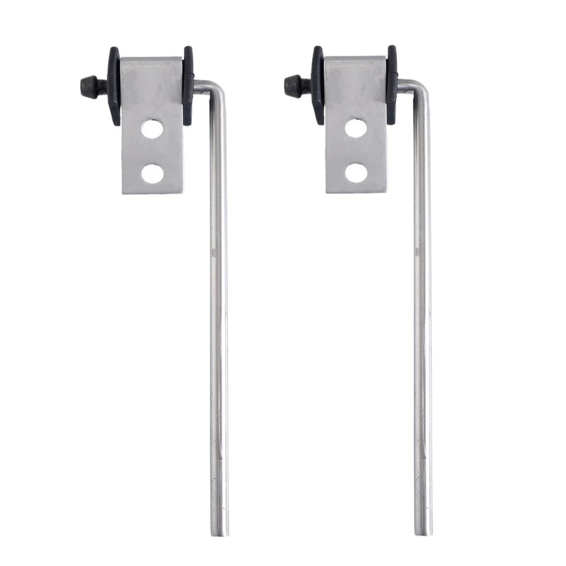 2 Pack Exhaust Hanger rod Stainless Steel 90 Degree Bent
