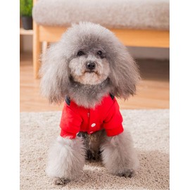 Dog Costume Clothes, Cute Denim Overalls for Small & Medium Pets, Boy & Girl Dogs Coats Jeans T-Shirts Sweatshirts