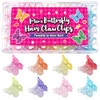 Gradient Mini Butterfly Hair Clips, 32Pcs Y2K Butterfly Claw Clip
