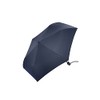 ESPRIT Pocket Umbrella in Black with Logo Print, Sailor Blue