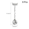 sourcing map 8pcs Retro Dragonfly Spoon, 4.3 Inch Coffee Spoon,